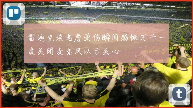 雷迪克谈老詹受伤瞬间感慨万千一度关闭麦克风以示关心